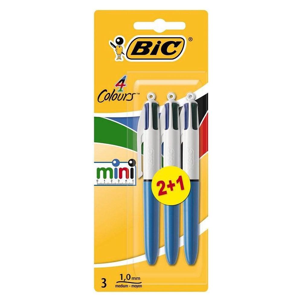 (NET) BIC 4 Colors Mini Pen  2 1
