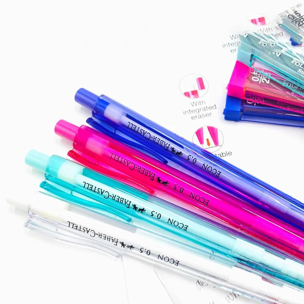 (NET) FABER CASTELL  Mech.pencil Econ 0.5mmpurple