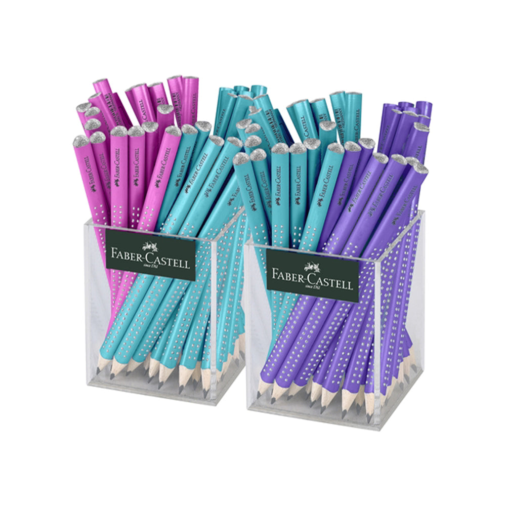 (NET) Faber Castle Pencil Grip Jumbo sparkle / 6127 - 6042 - 6059blue