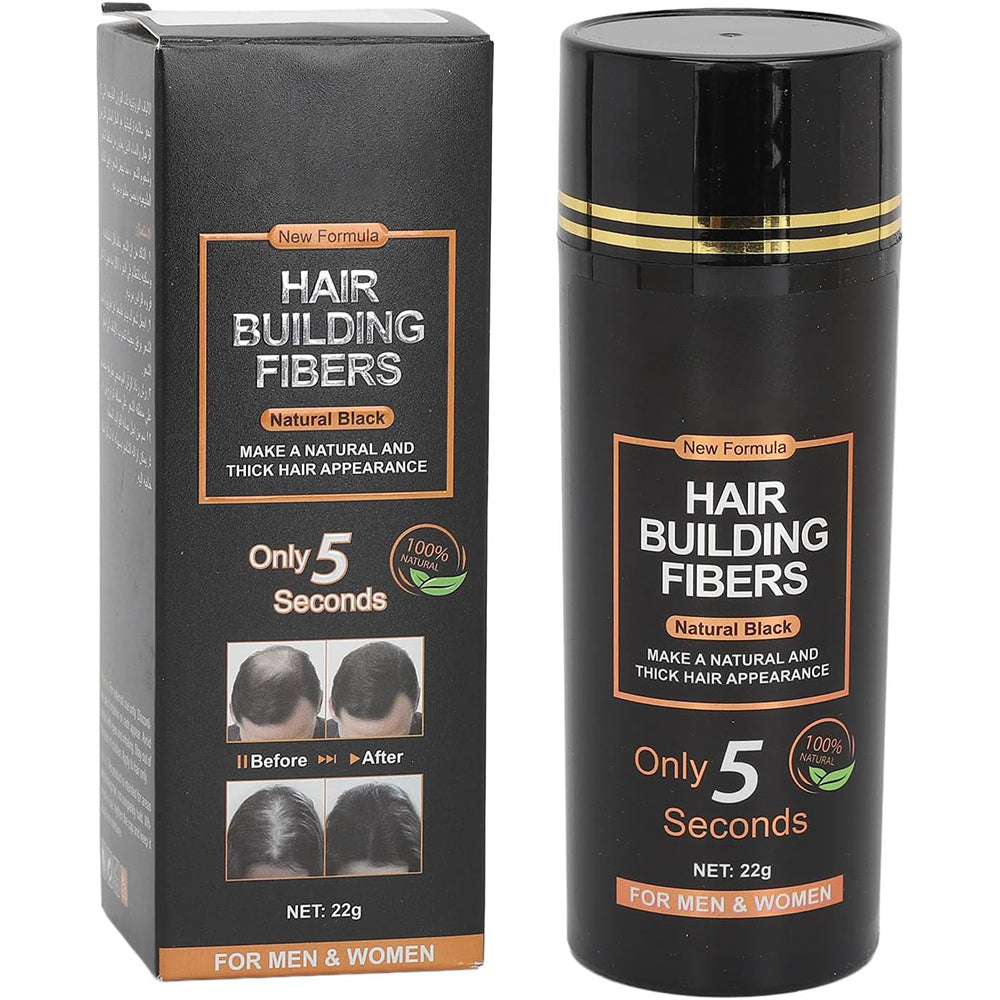 (NET) Hair Building Fiber Black Fiber Powder 22g /228007 / DS5111