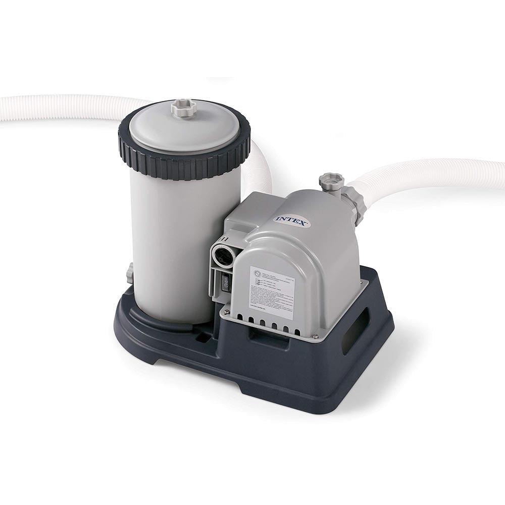 (NET) Intex 28634 Krystal Clear Filter Pump 2,500gal per hour for pools up to 24ft