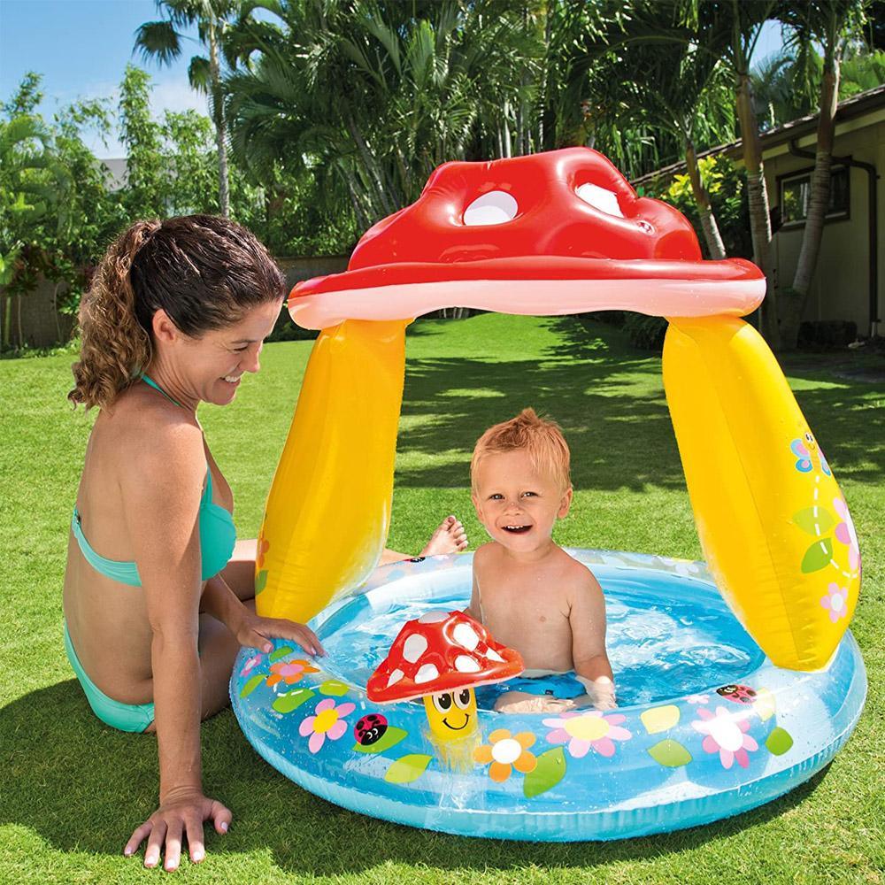 (NET) Intex 57114NP Mushroom Baby Pool