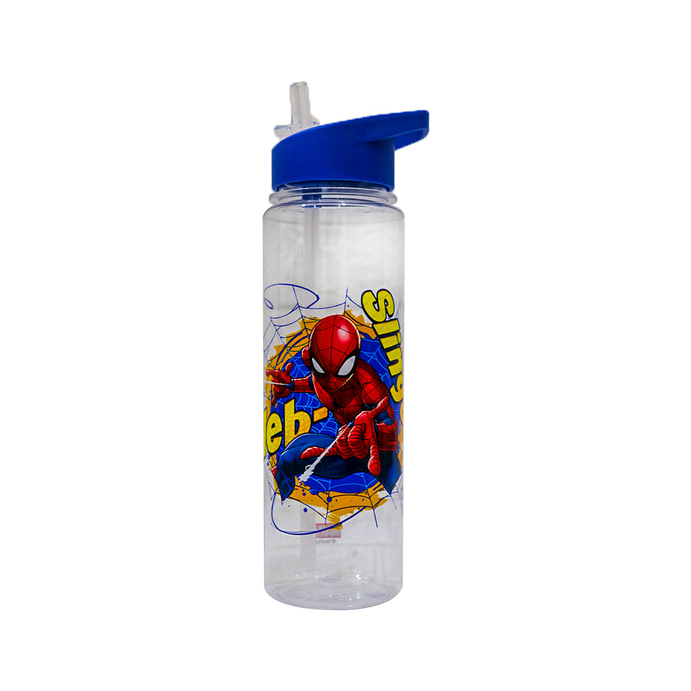 (NET) Kids Water Bottle With Straw 650 MLMickey Mouse