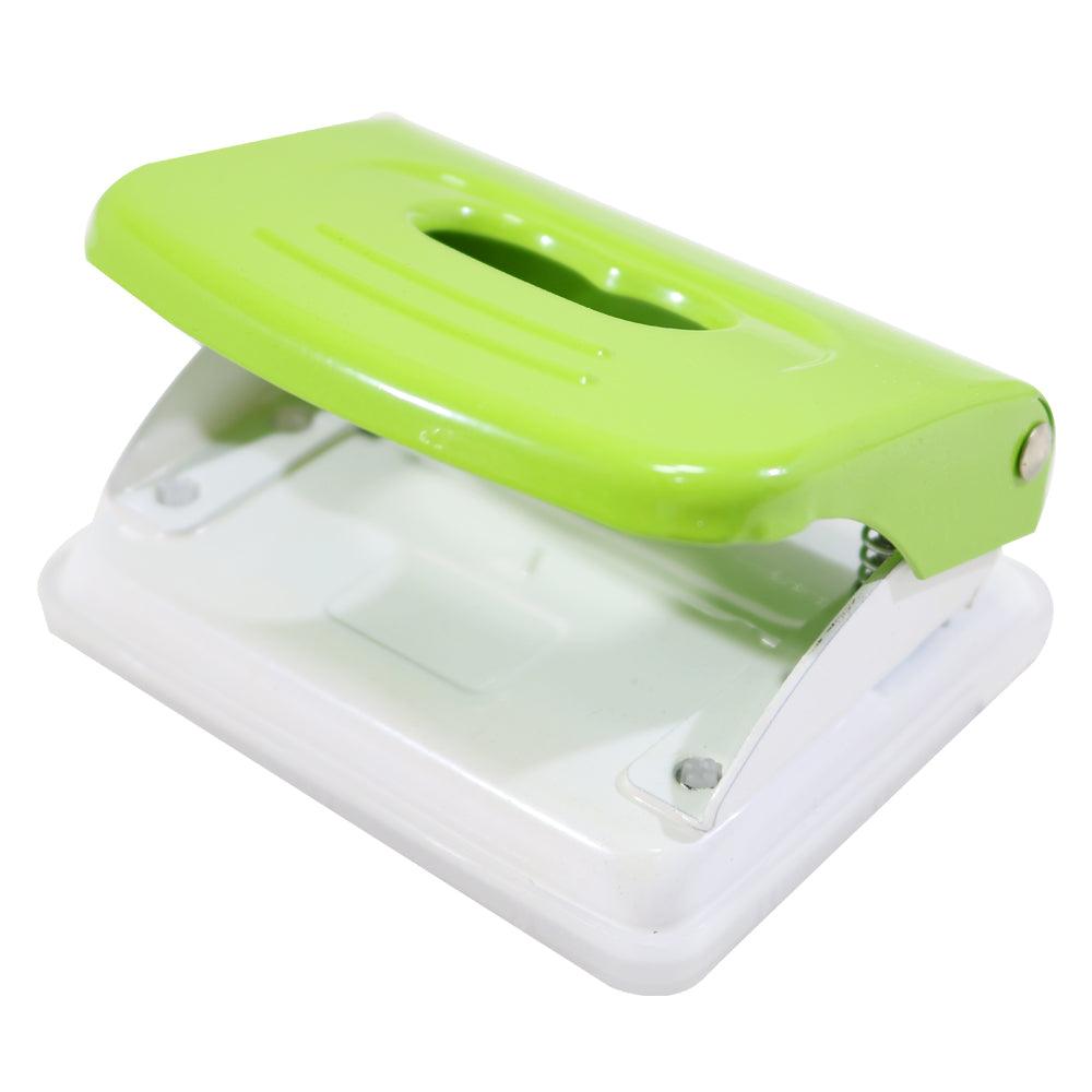 2 Hole Paper Punch Q-156Green