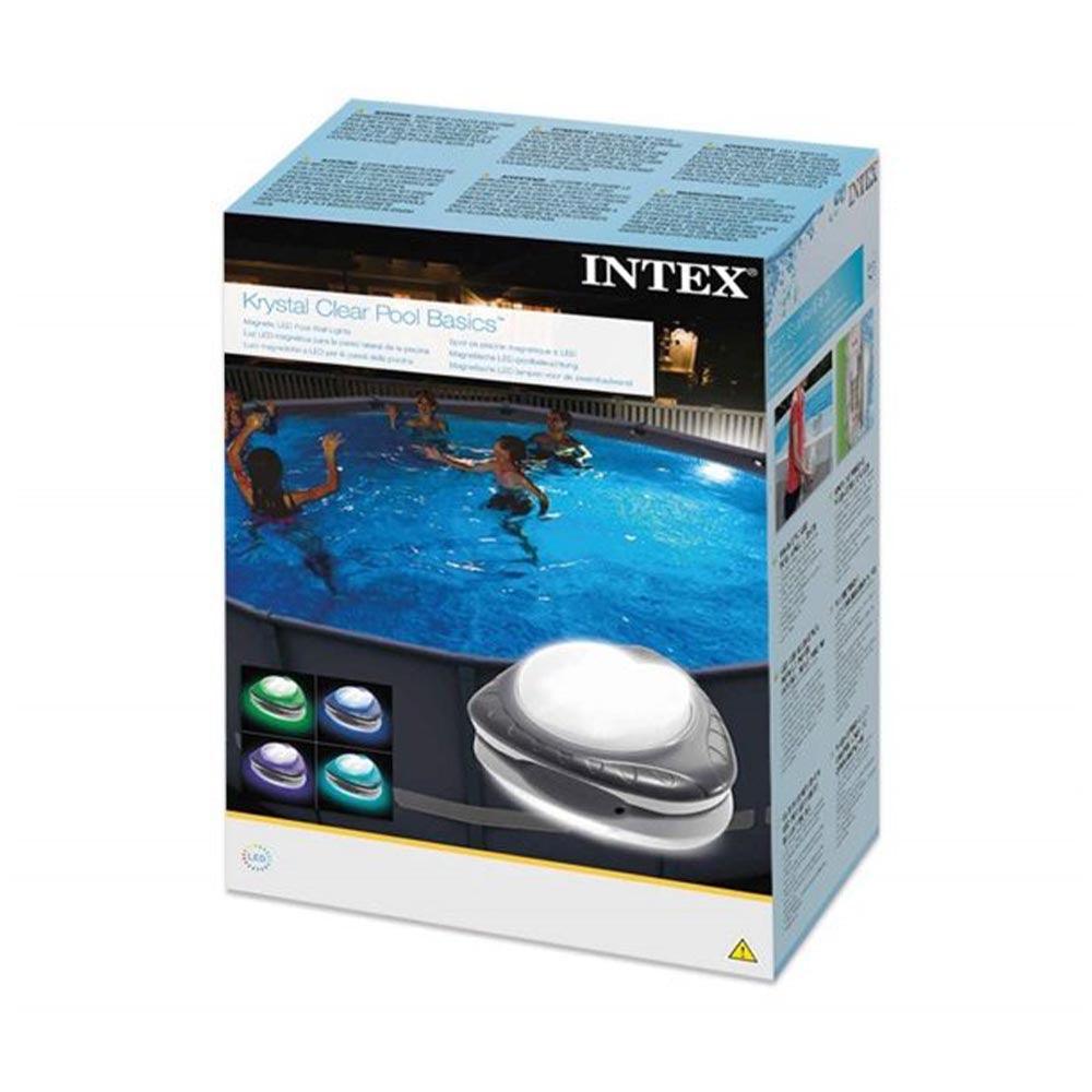 (NET)Intex Magnetic LED Pool-Wall Light 230V (Inside & Outside Lights)  - 28698