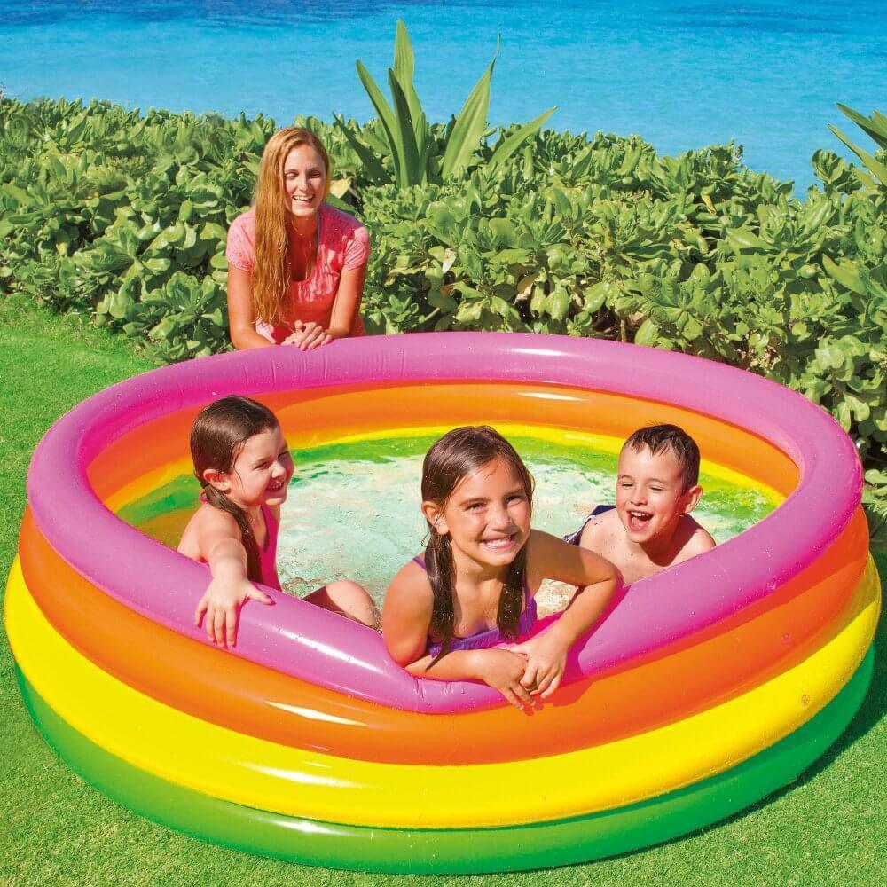 (NET)Intex Sunset Glow Swimming Pool - 56441NP / 56441