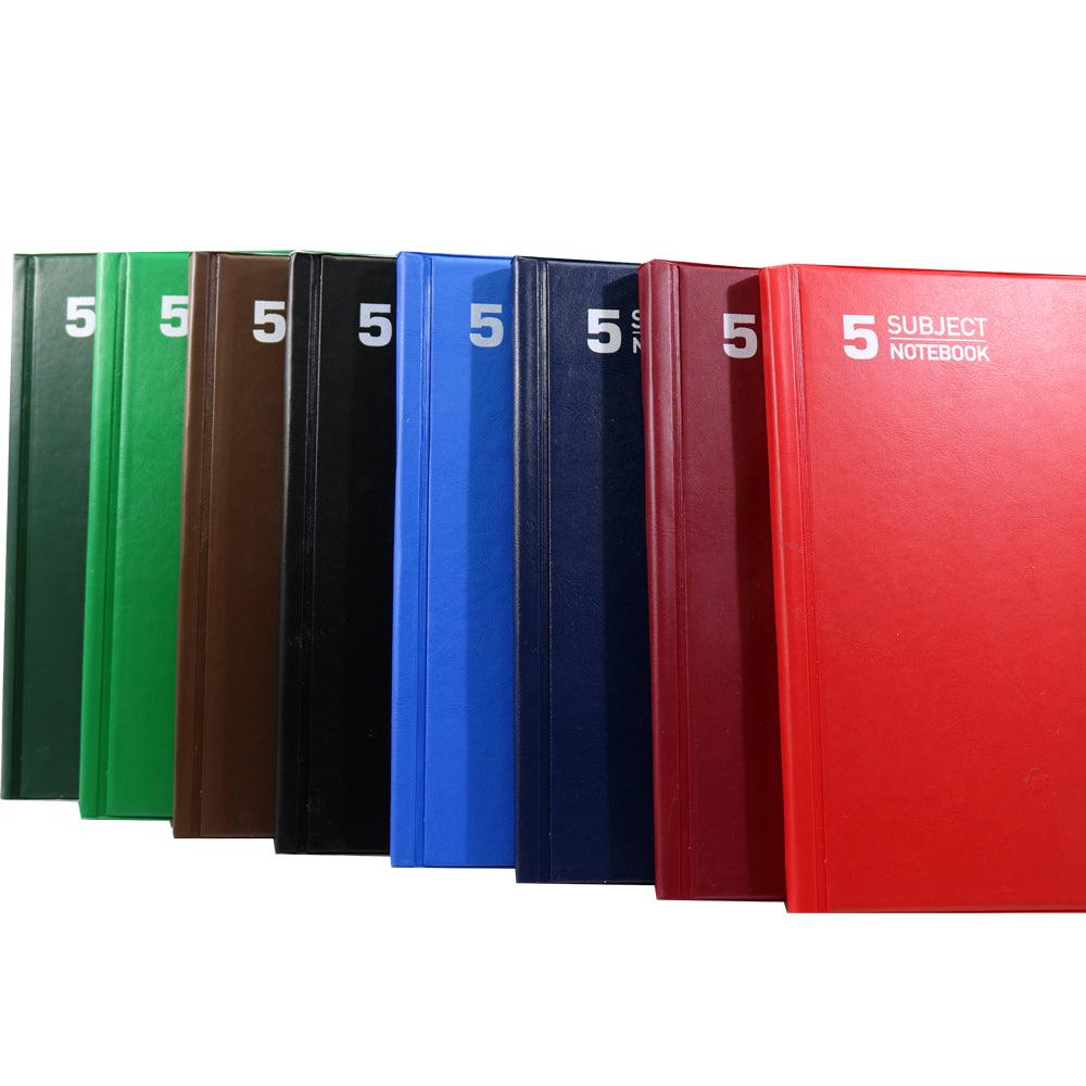 (NET) OPP 5 Subject Notebook Pvc Cover - 160 sheets - line / 21 x 27.5 cm