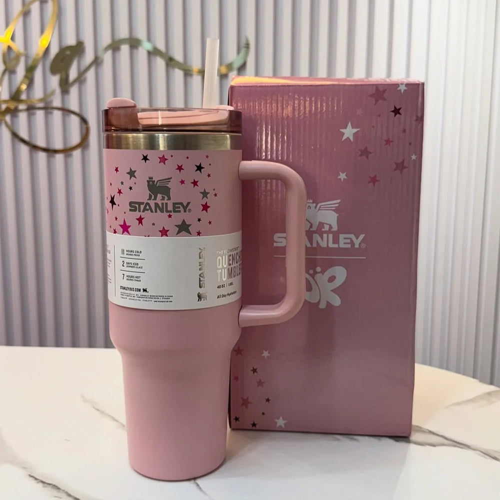 (Net) Stanley Star Thermos Cup Tumbler With Lid 1.2 L