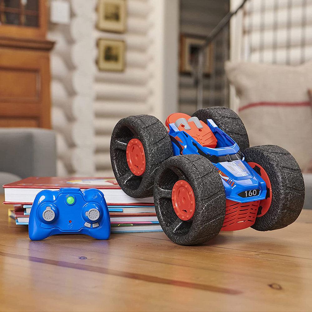 Air Hogs Super Soft, Jump Fury with Zero-Damage Wheels, Extreme Jumping Remote Control Car