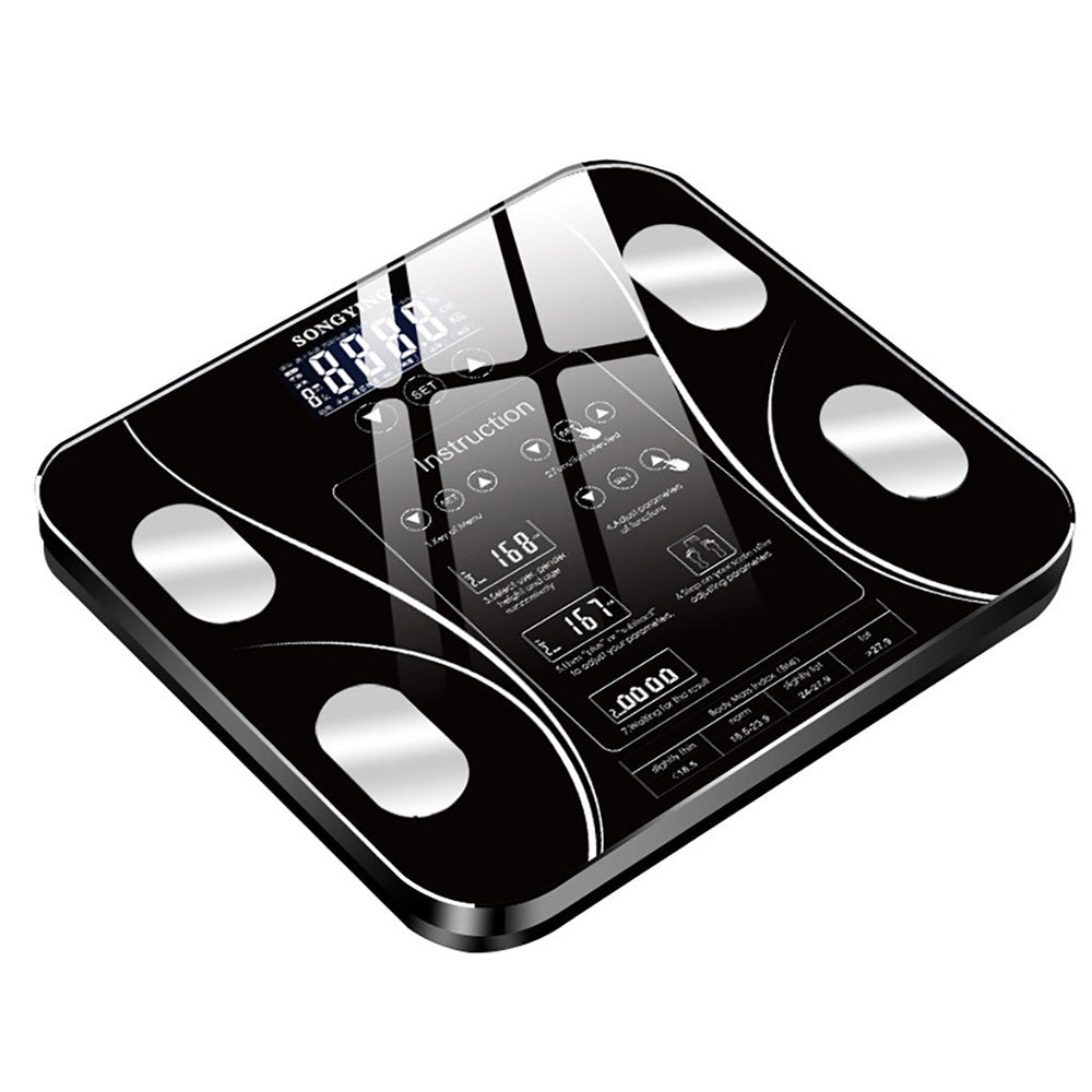 Smart wireless digital weight scale, body composition analyzer / 23FK044 / KZ-193White