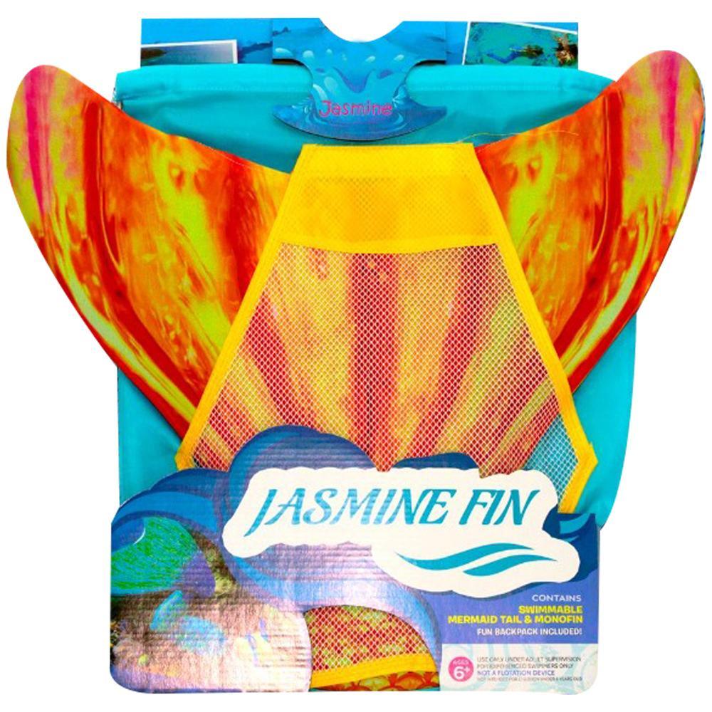 Swimmable Mermaid Tail & MonofinXS/B / Orange