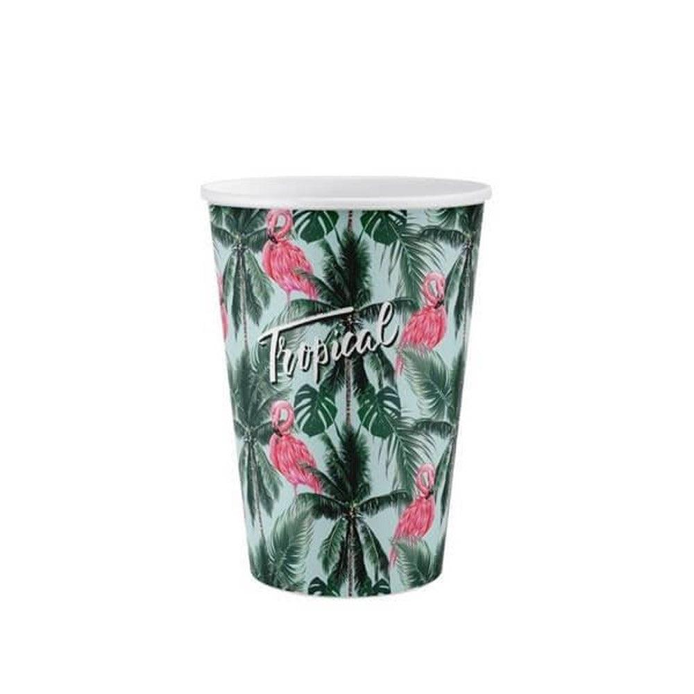 Titiz Plastik Ocean Cup AP-9123 400ml - 14oz x 4Tropical