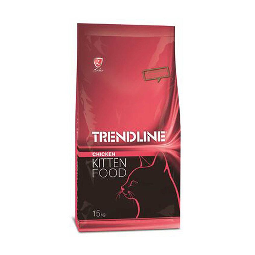 Trendline chicken Kitten cat food 15 kg
