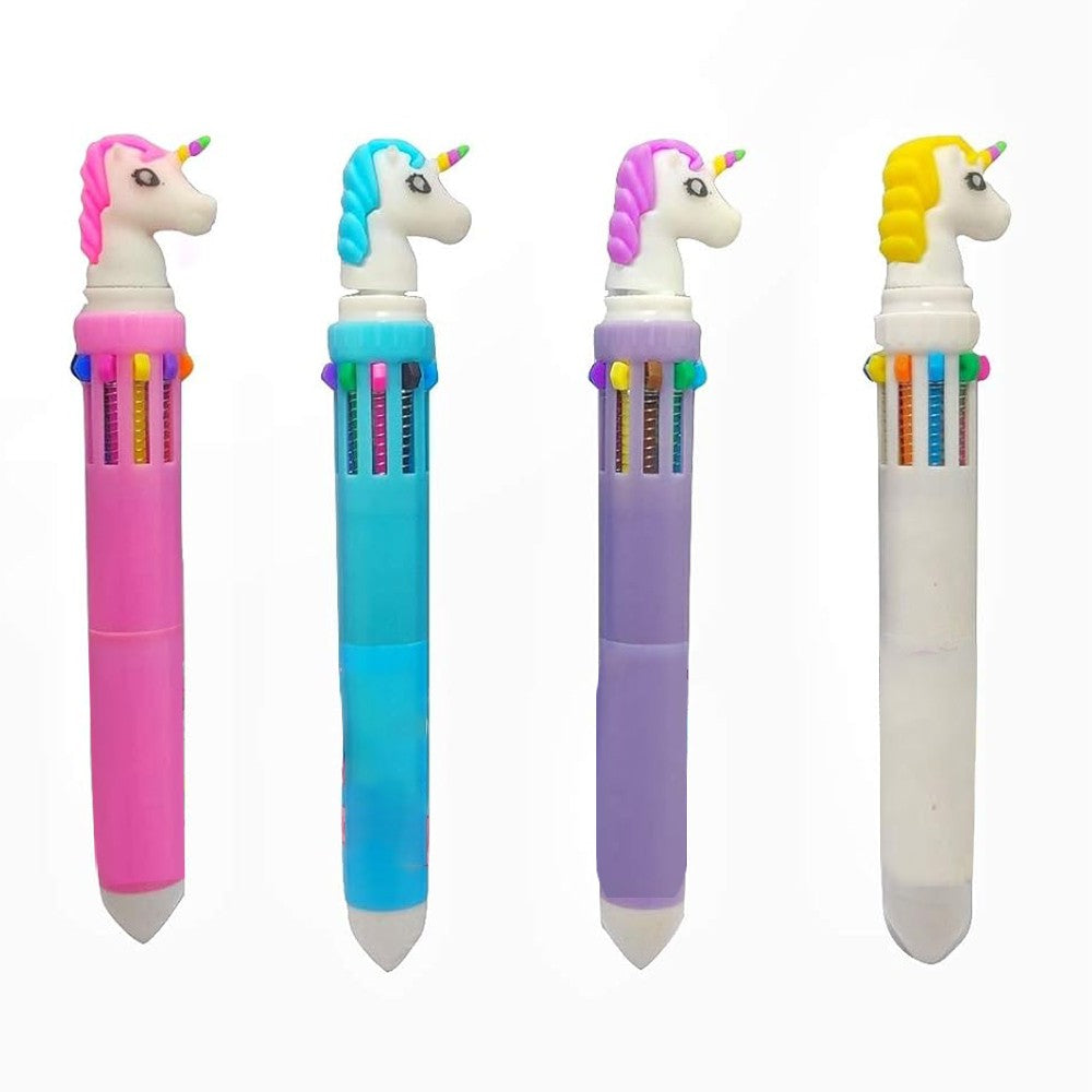 Unicorn 10 in 1 Color Pen BallBlue