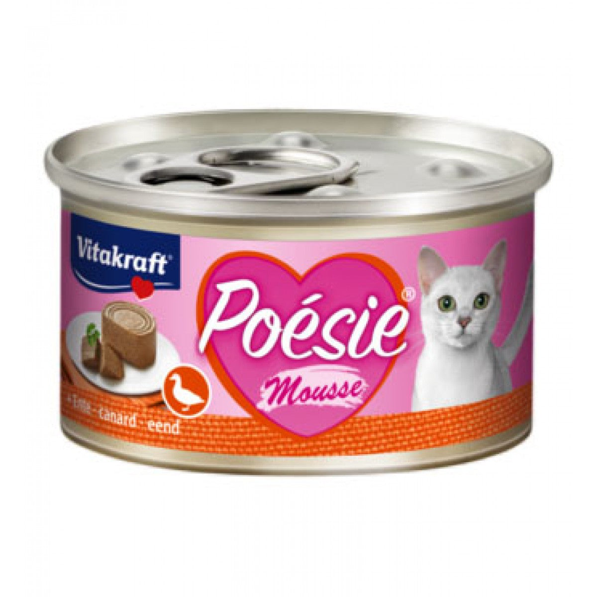 Vitakraft Poesie Mousse   Duck 85g