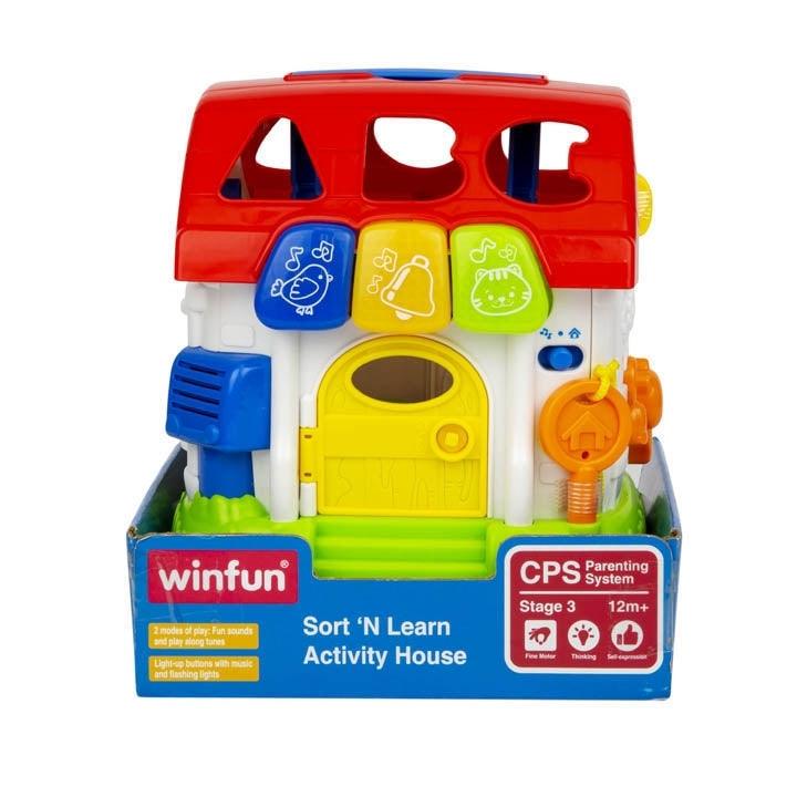 Win Fun Sort N Learn Activity House