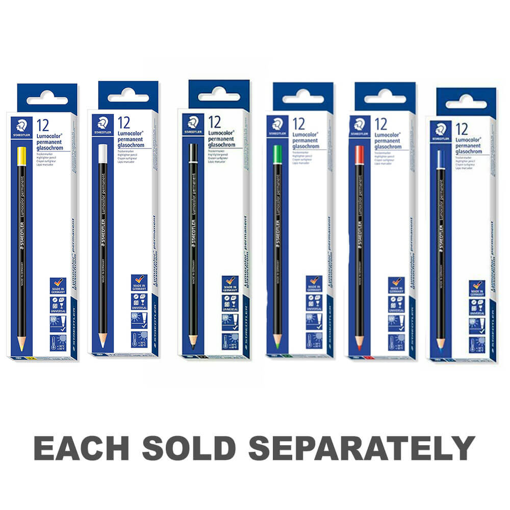 Staedtler Glasochrom Pencil (Box of 12)Yellow
