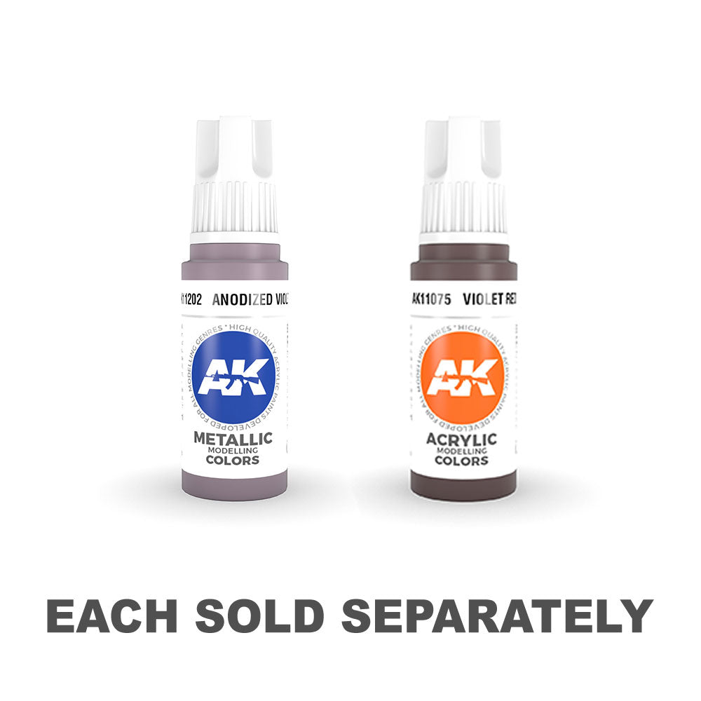AK Interactive 3Gen Violet Acrylic Paint 17mLRed