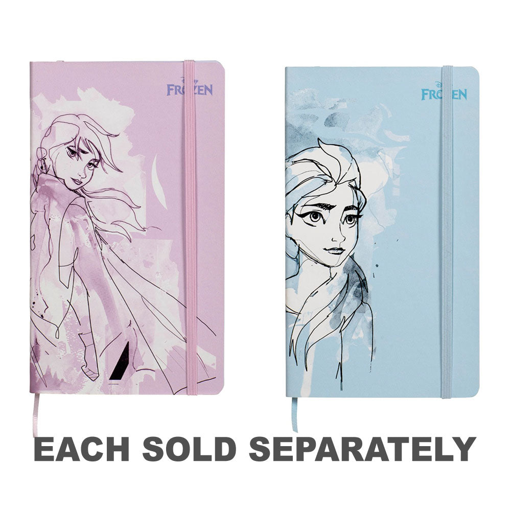 Spirax Frozen 2 Elastic Closure Casebound JournalAnna